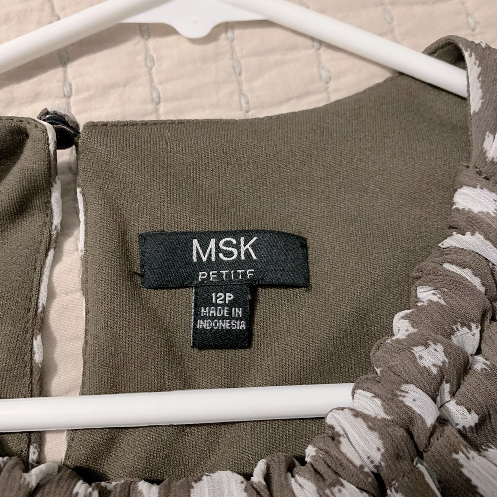 MSK  petite brand new cute dress!!